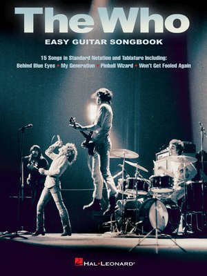 cover image of The Who--Easy Guitar Songbook